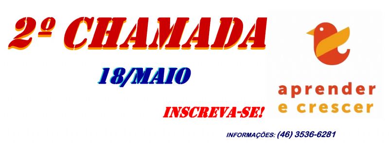 COMUNICADO APRENDER E CRESCER