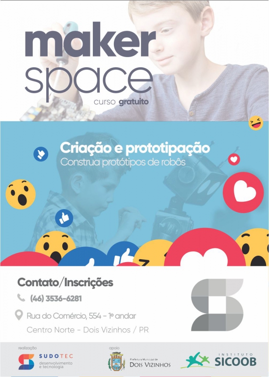 Aberta as inscrições para o curso de Robotica