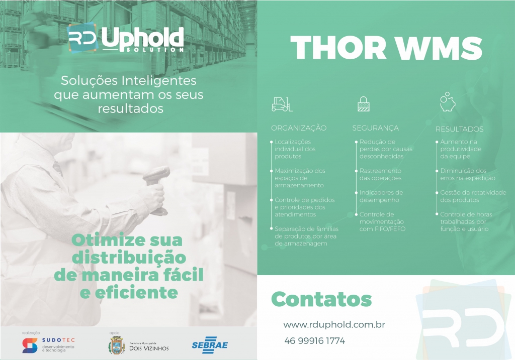 RD Uphold faz parte da Incubadora Tecnológica Sudotec