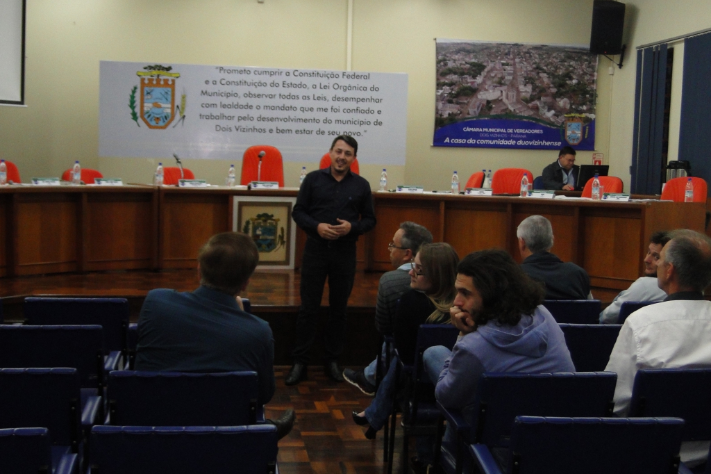 Sudotec na Câmara de Vereadores