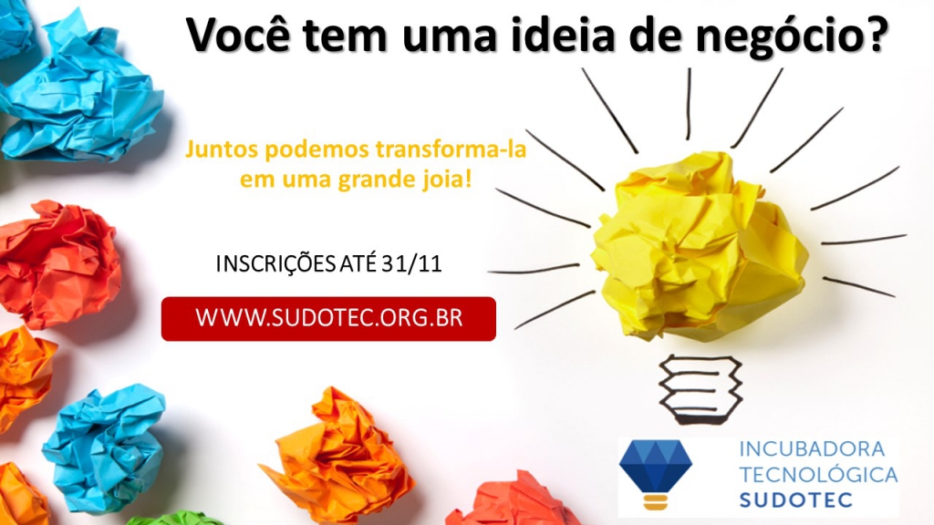 Está aberto as inscrições para processo de incubação