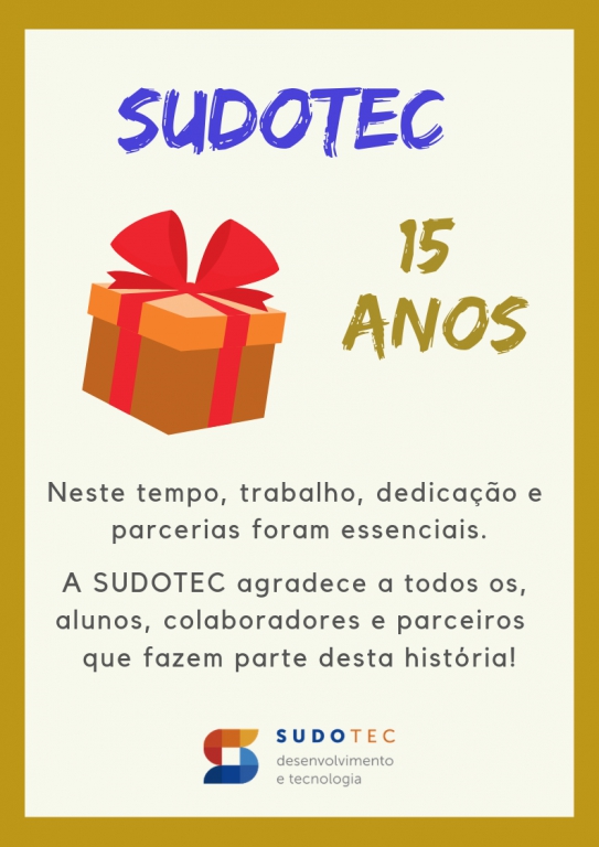 Aniversário SUDOTEC 15 anos