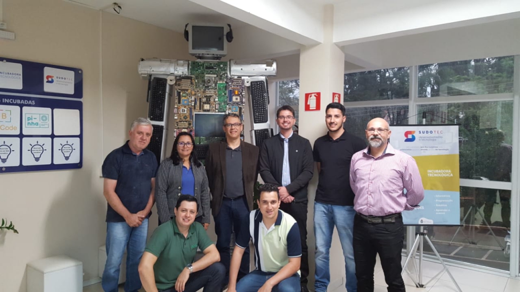 SUDOTEC Recebe visita do Núcleo de TI de Quedas do Iguaçu