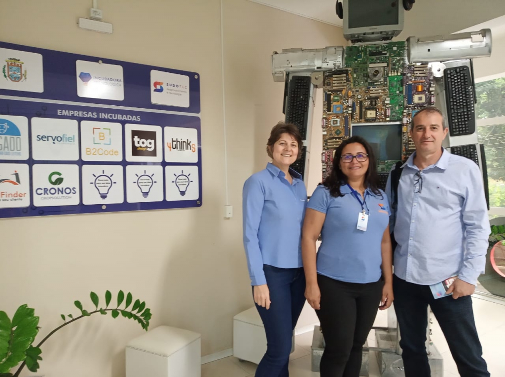 A EQUIPE DA FUNDAÇÃO ENGIE VISITA SUDOTEC