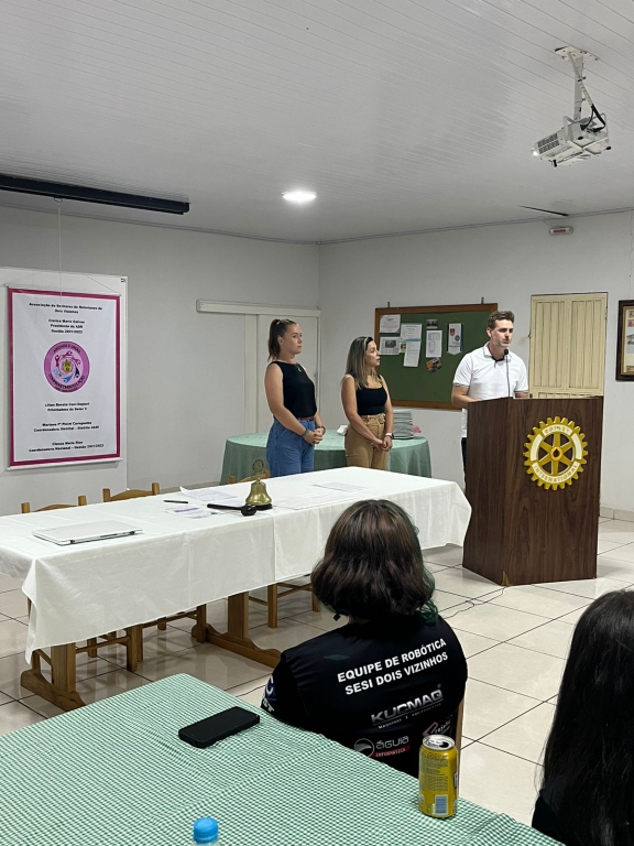 Parceria com Rotary clube 