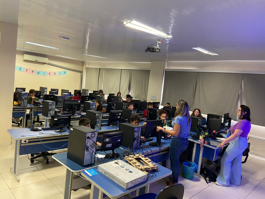 Inicio do Projeto de Inclusão Digital