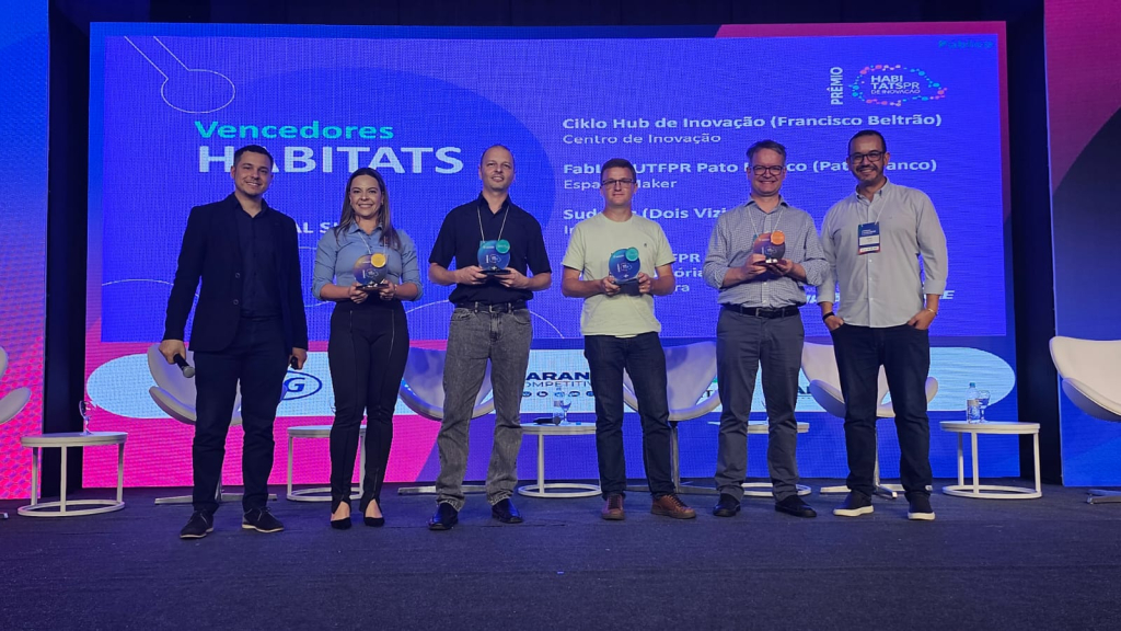 SUDOTEC RECEBE PRÊMIO DE HABITATS PR DE INOVAÇÃO