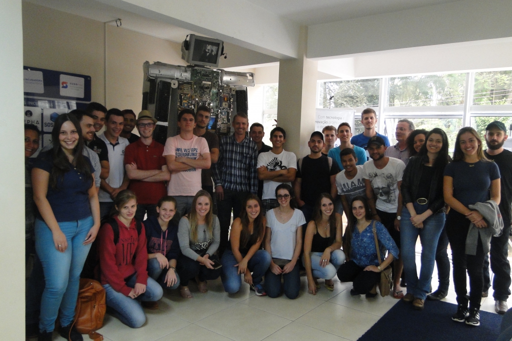 Visita Técnica dos alunos da UTFPR