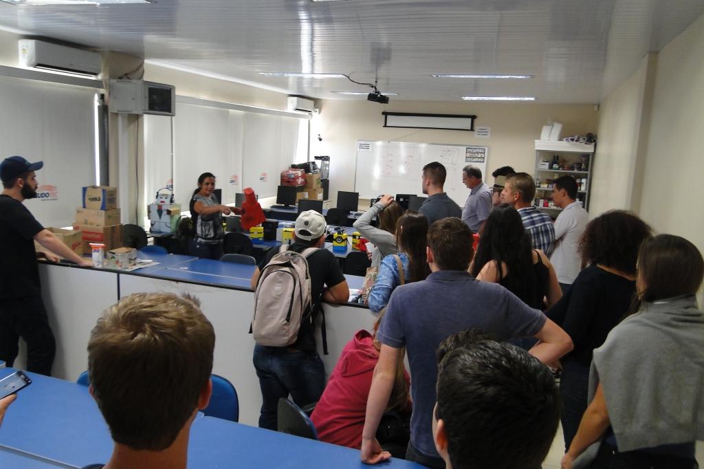 Visita Técnica dos alunos da UTFPR