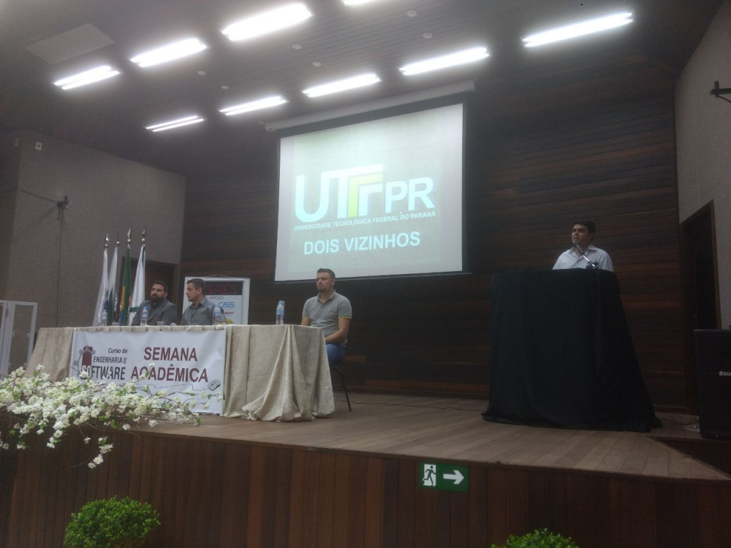 Empreendedores das empresas Incubadas da Sudotec participam da Semana Acadêmica da UTFPR