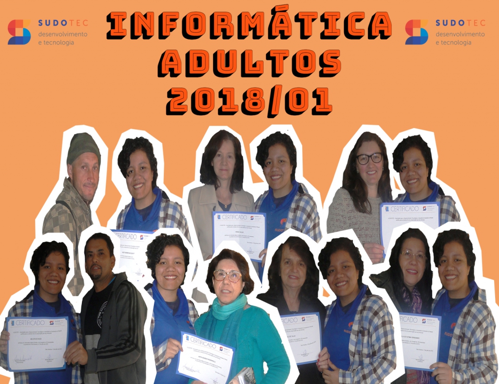 Encerramento e certificação dos cursos de informatica básica, avançada e computação gráfica 