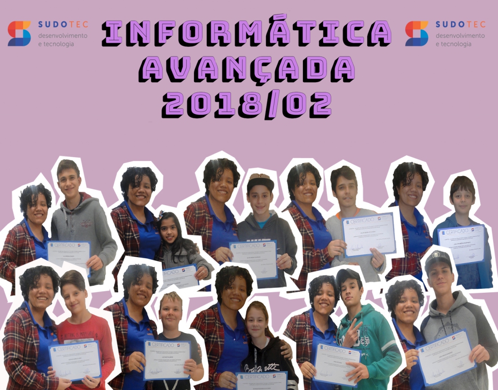 Encerramento e certificação dos cursos de informatica básica, avançada e computação gráfica 