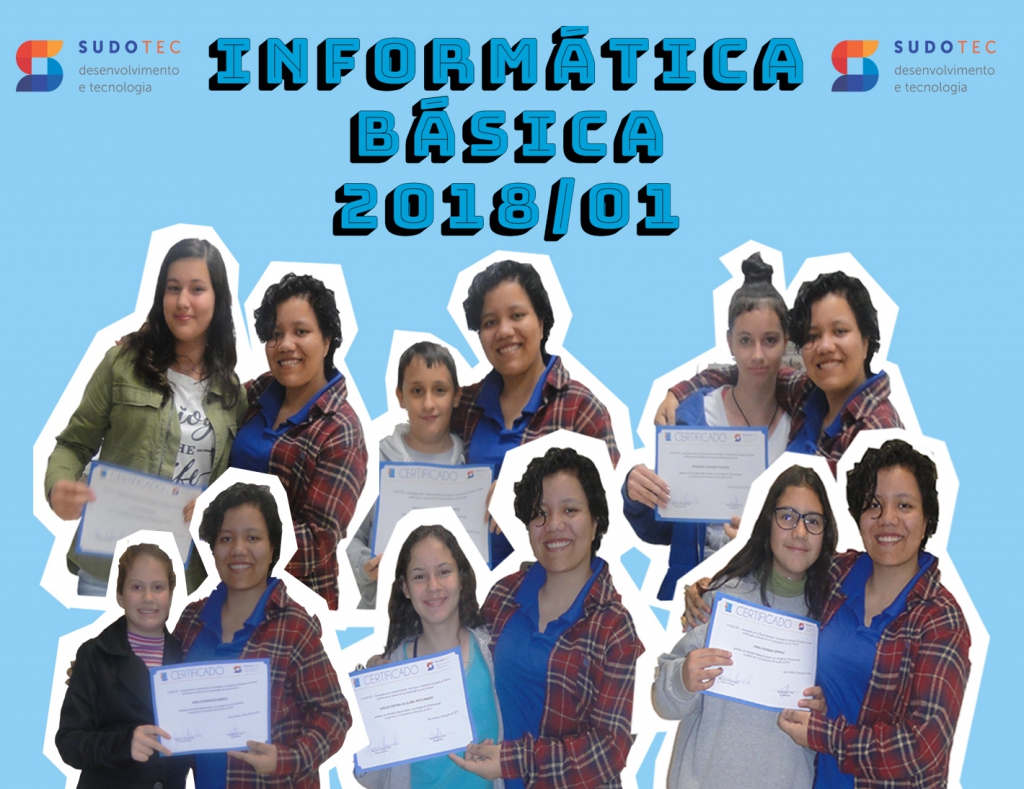 Encerramento e certificação dos cursos de informatica básica, avançada e computação gráfica 