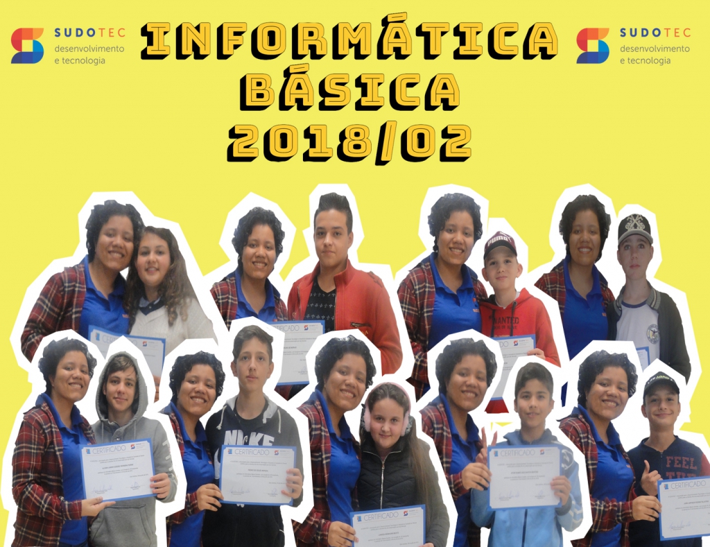 Encerramento e certificação dos cursos de informatica básica, avançada e computação gráfica 