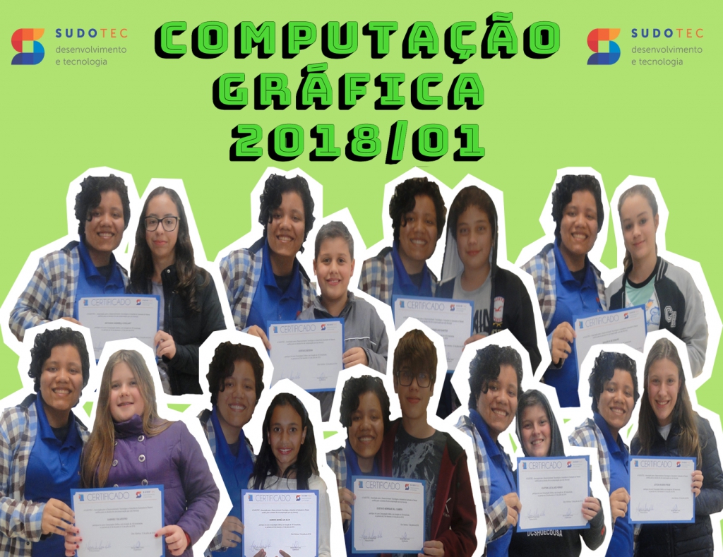 Encerramento e certificação dos cursos de informatica básica, avançada e computação gráfica 