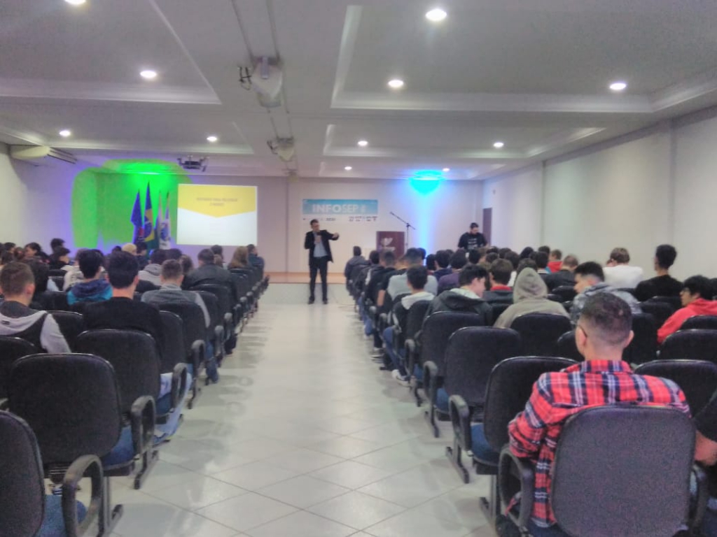 A Incubadora Sudotec promove Palestra de Inovação e Empreendedorismo com parceira a Semana Acadêmica do Curso de Sistema de Informação UNISEP 