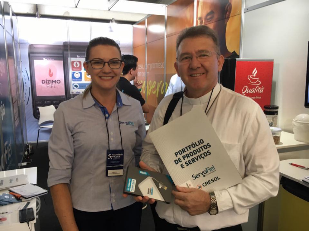 Empresa Incubada ServoFiel participa da 57ª Assembleia Geral da Conferência Nacional dos Bispos do Brasil