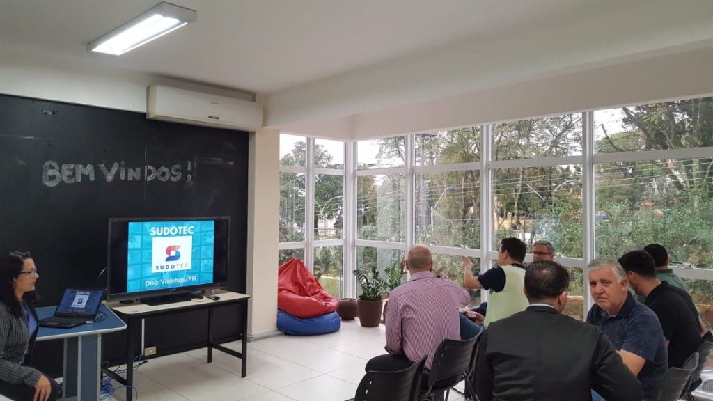 SUDOTEC Recebe visita do Núcleo de TI de Quedas do Iguaçu