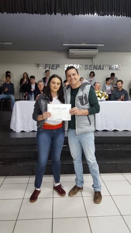 FORMANDO DA 15ª EDIÇÃO DO PROJETO APRENDER E CRESCER