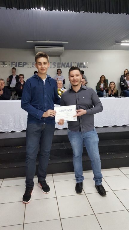 FORMANDO DA 15ª EDIÇÃO DO PROJETO APRENDER E CRESCER