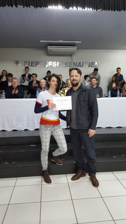 FORMANDO DA 15ª EDIÇÃO DO PROJETO APRENDER E CRESCER