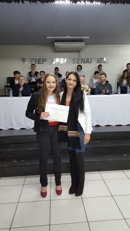 FORMANDO DA 15ª EDIÇÃO DO PROJETO APRENDER E CRESCER