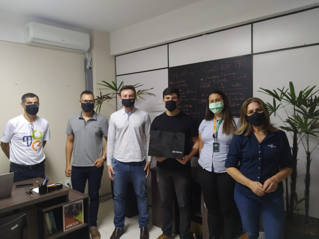 EMPRESAS DA INCUBADORA SUDOTEC RECEBEM VISITA SEBRAE E CRESOL