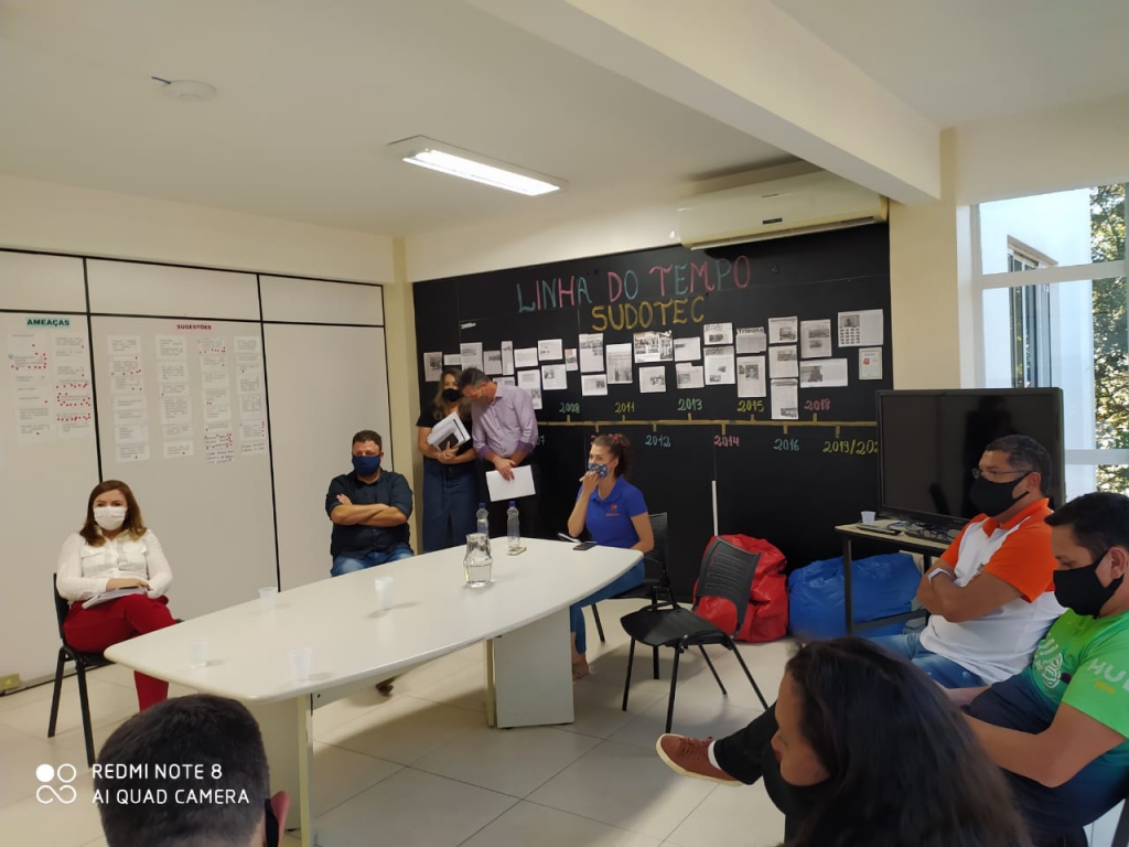 SUDOTEC RECEBE ILUSTRE VISITA DA DEP. FEDERAL LEANDRE DAL PONTE 