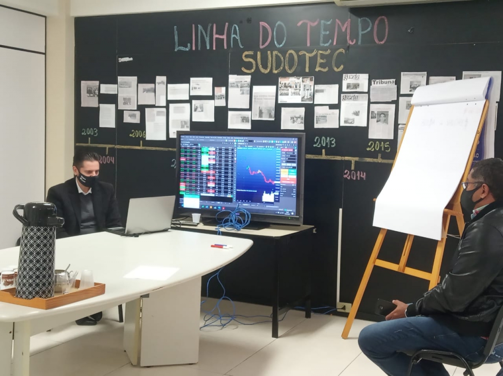 SUDOTEC PROMOVE BATE-PAPO COM ACESSOR DE INVESTIMENTOS