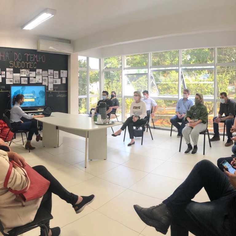 SUDOTEC RECEBE VISITA DE GRUPO DE UNIÃO DA VITÓRIA E GENERAL CARNEIRO