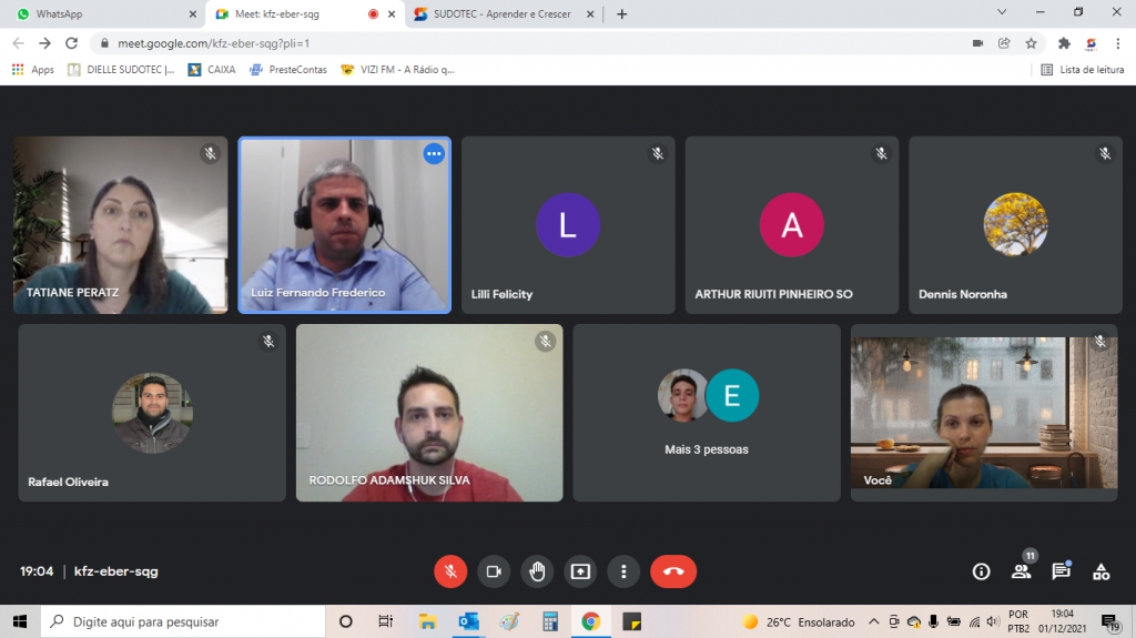 SUDOTEC EM PARCERIA COM A UTFPR REALIZAM PALESTRA ON LINE 