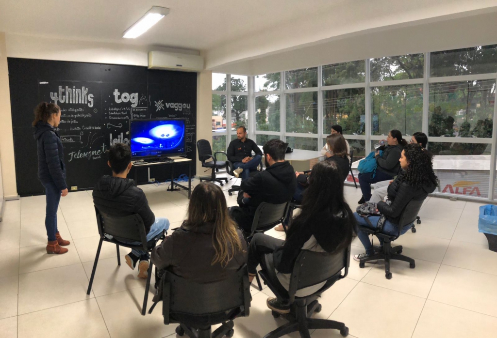 SUDOTEC RECEPCIONA ALUNOS DO 3º PERIODO DO CURSO DE BIOPROCESSOS DA UTFPR-DV