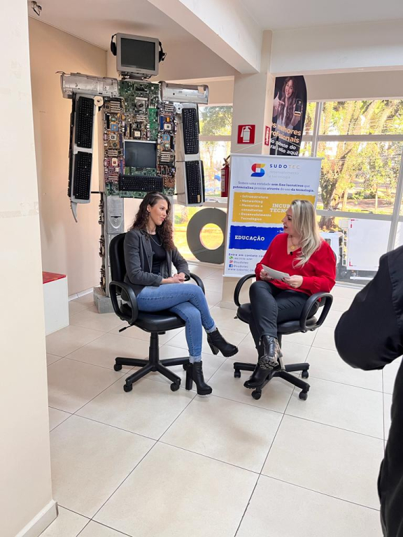 SUDOTEC REALIZA ENTREVISTA PARA PROGRAMA DA TV SUDOESTE