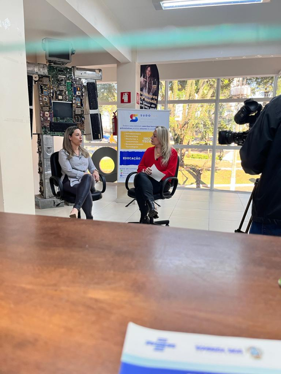 SUDOTEC REALIZA ENTREVISTA PARA PROGRAMA DA TV SUDOESTE