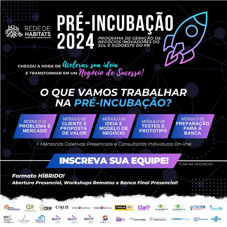 Programa de Pré Incubação