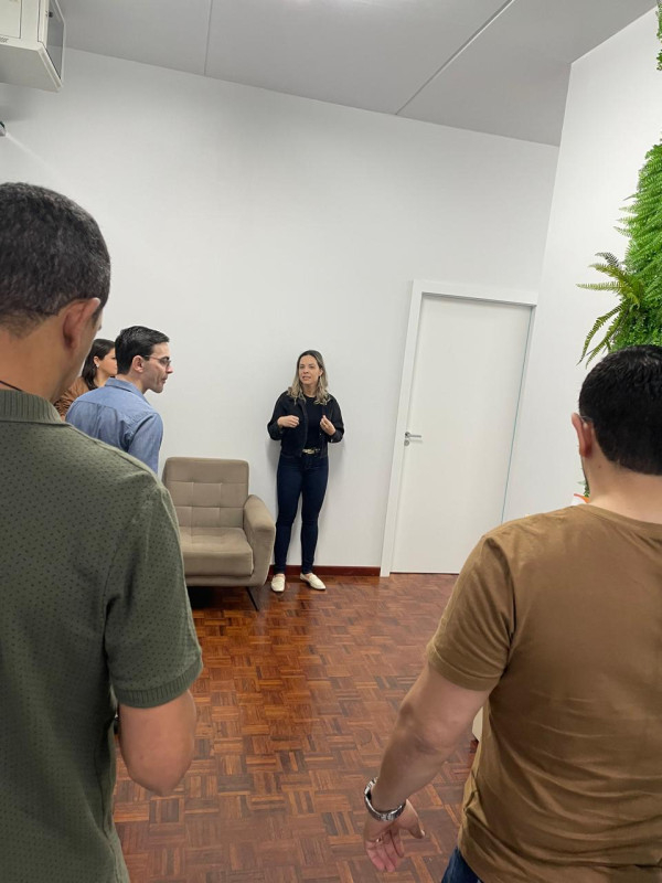 Recebemos na Sudotec o Secretário de Tecnologia de Guaíra, Sr. Guilherme, acompanhado da Presidente da ACIAG