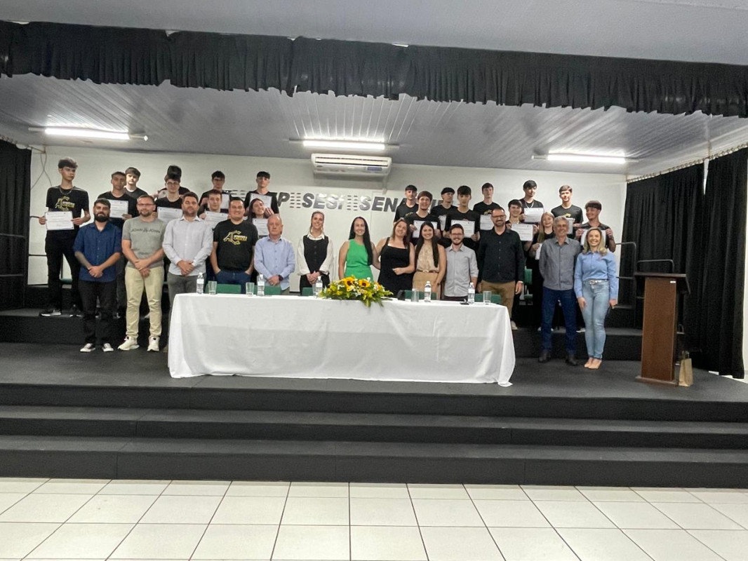 Formatura dos Alunos do Aprender e Crescer